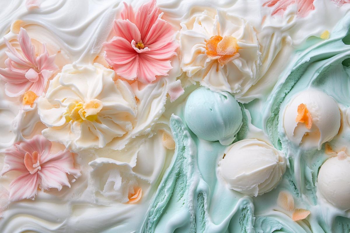 The most beautiful ice cream in the world