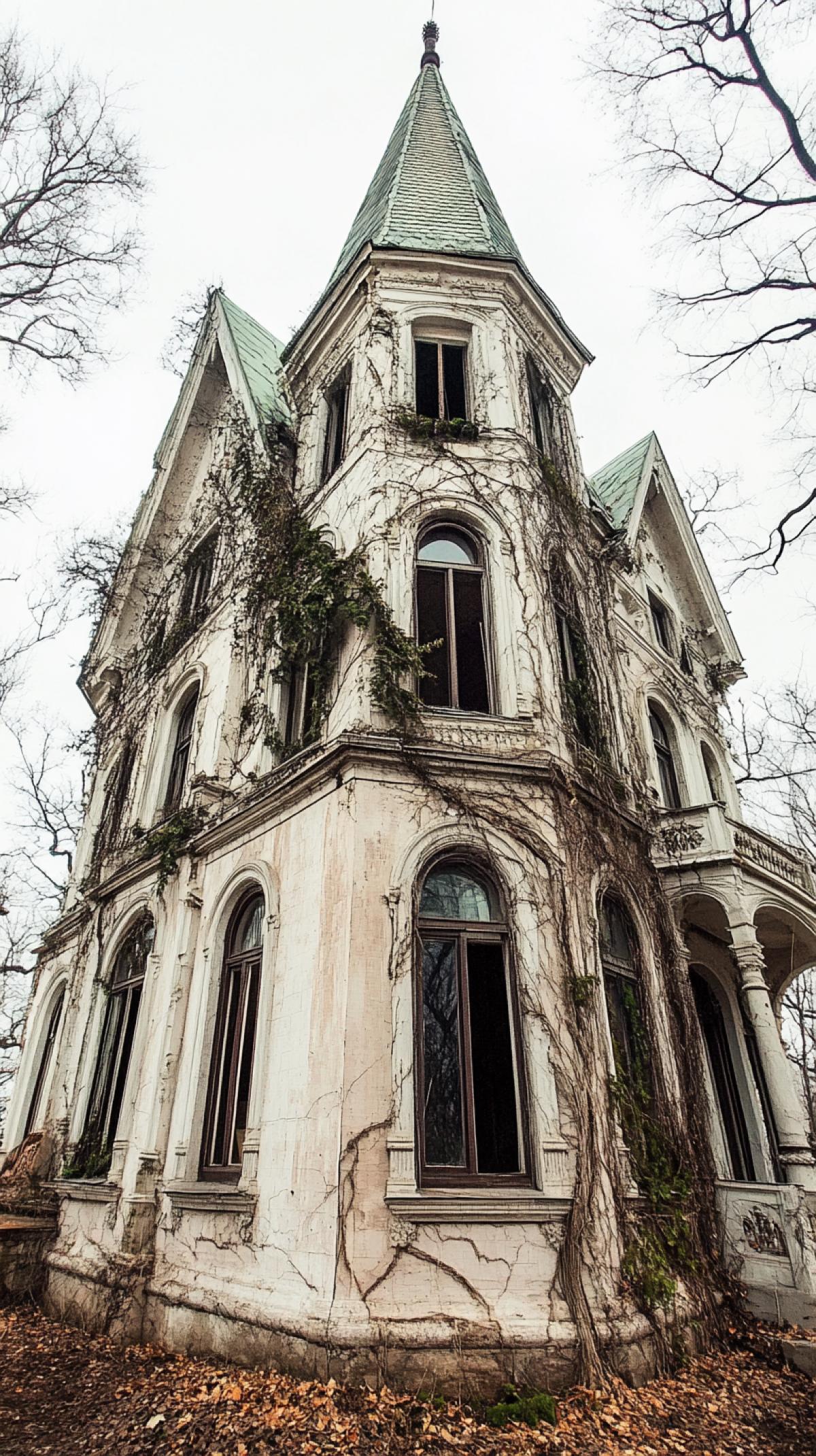 The home of Santa Claus in the Gothic style