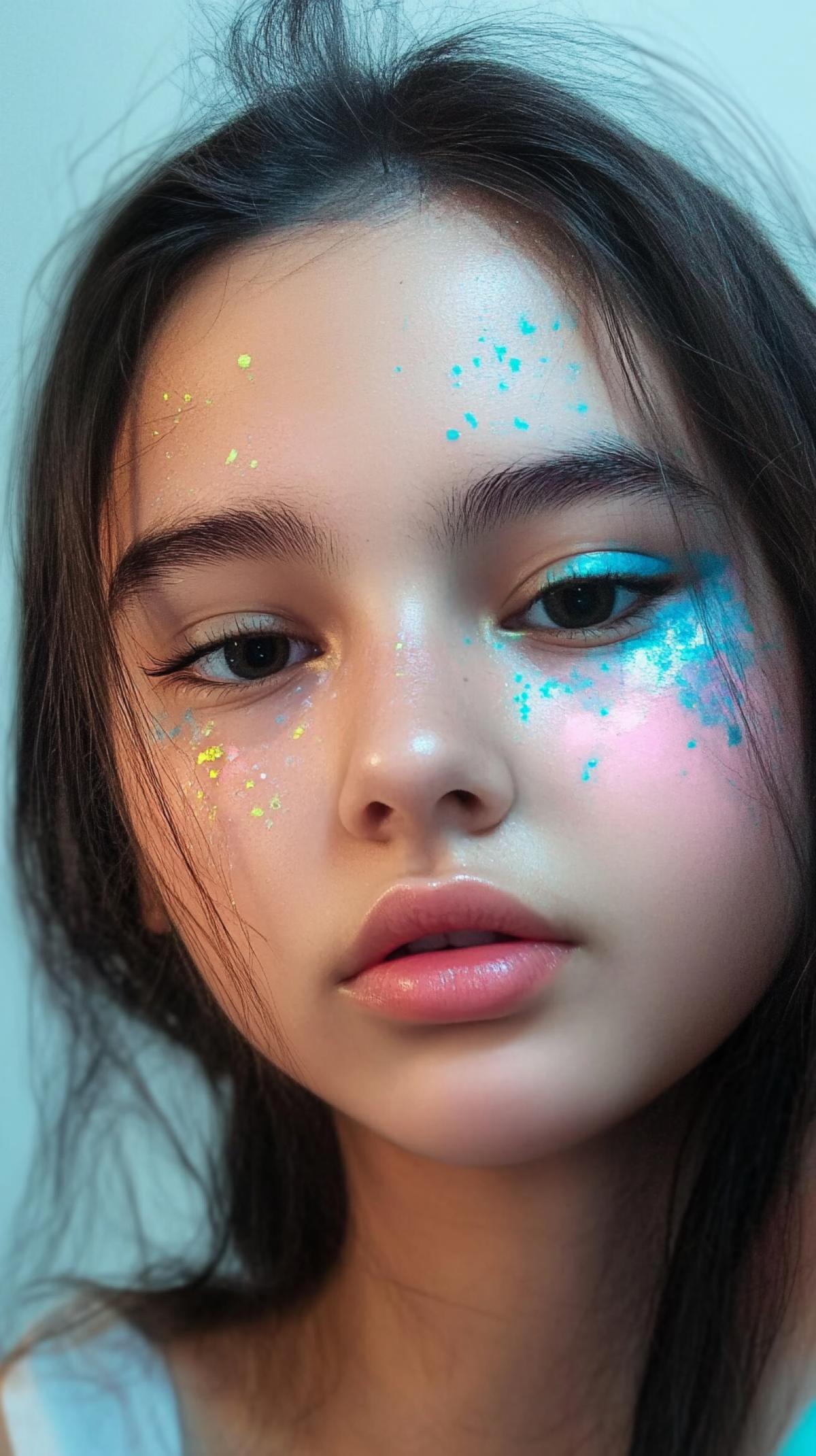 Girl in makeup