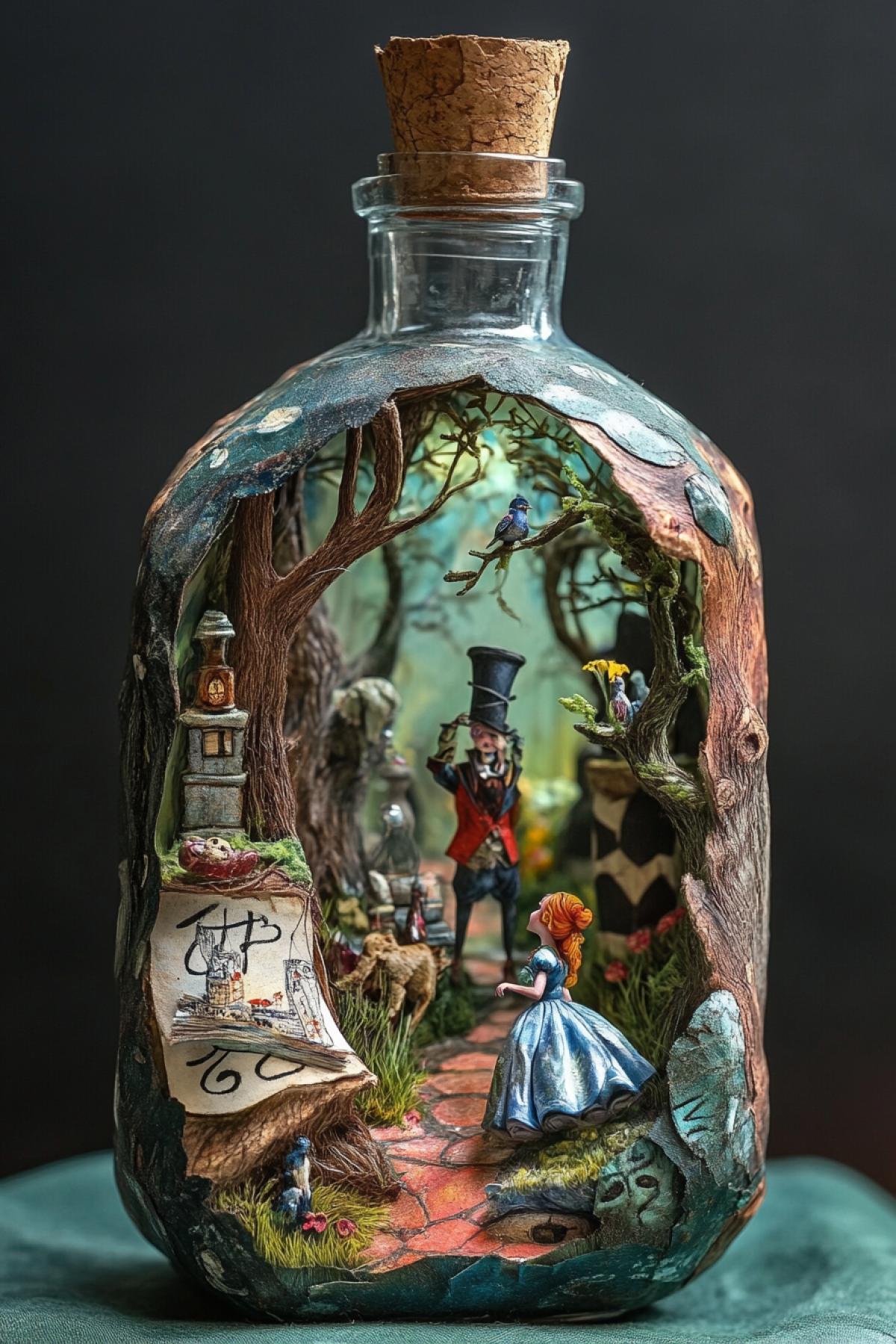 Alice in Wonderland in a Bottle