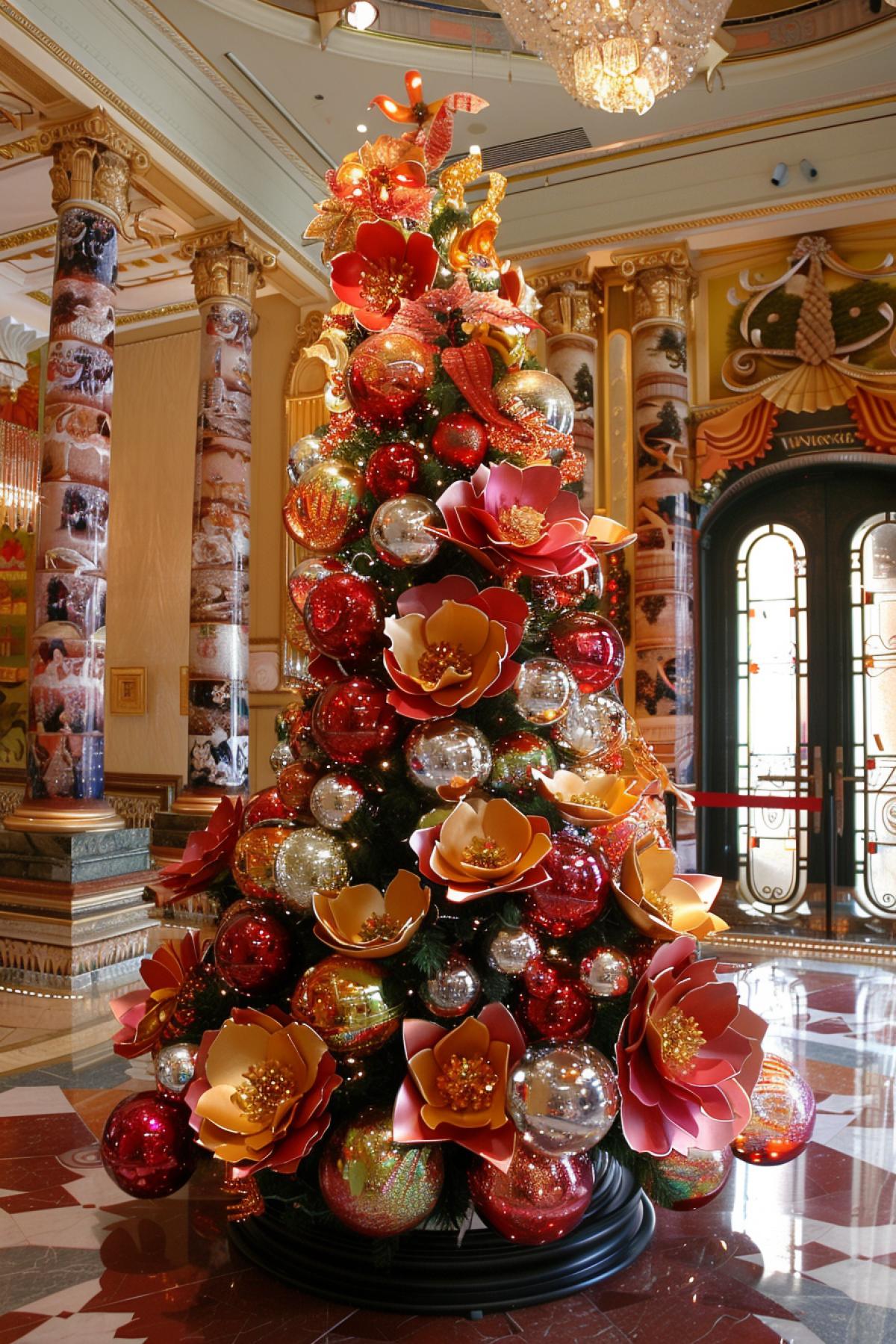 Unusual New Year tree, in Dali style