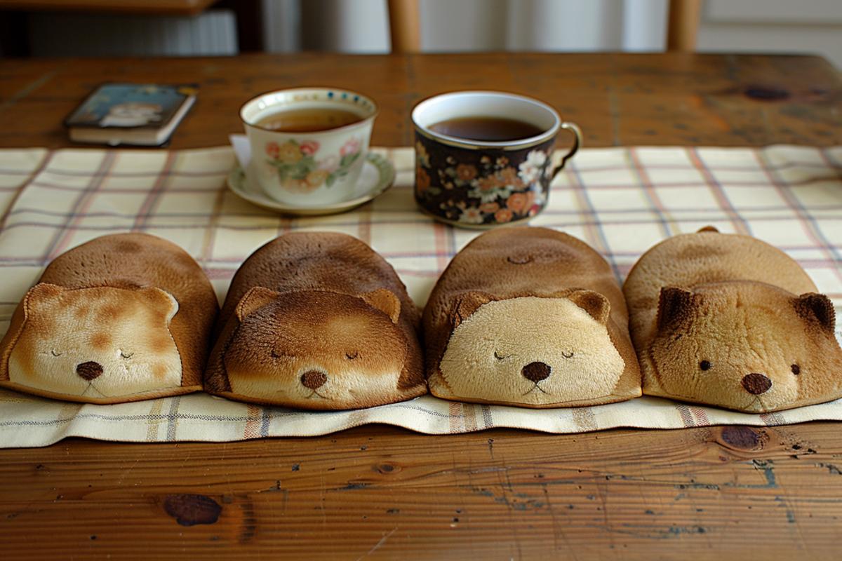 Food shaped like cute animals