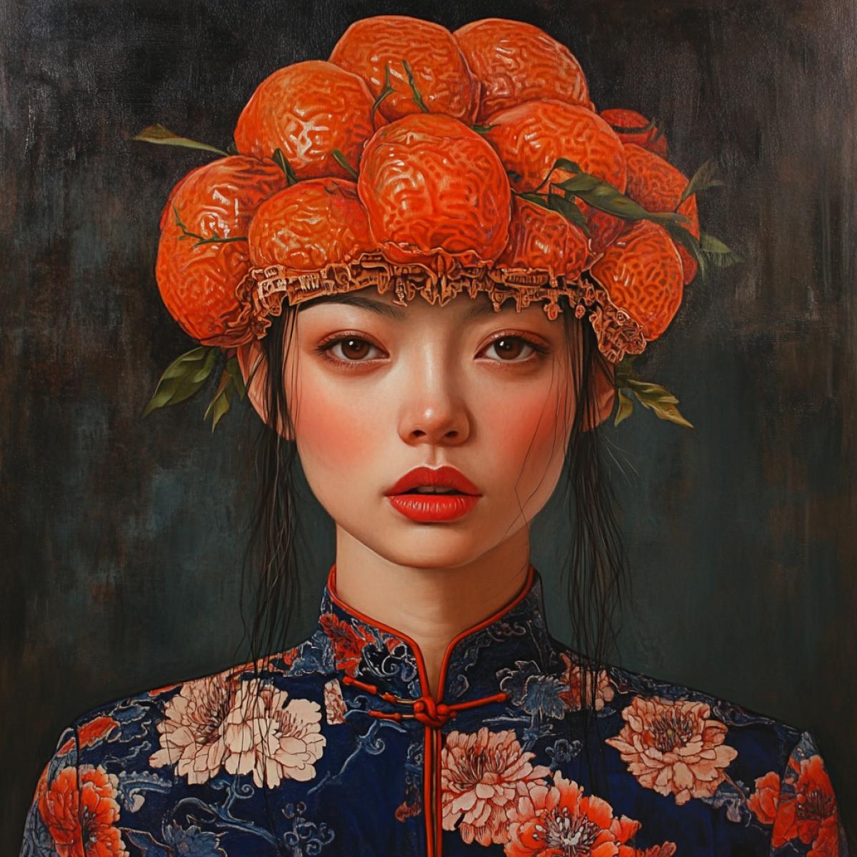 Mandarin instead of a womans brains