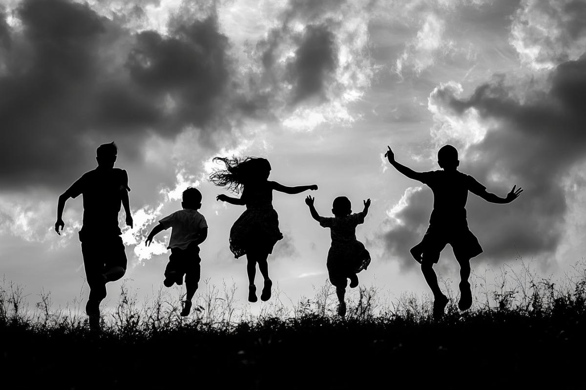Family, happiness, joy