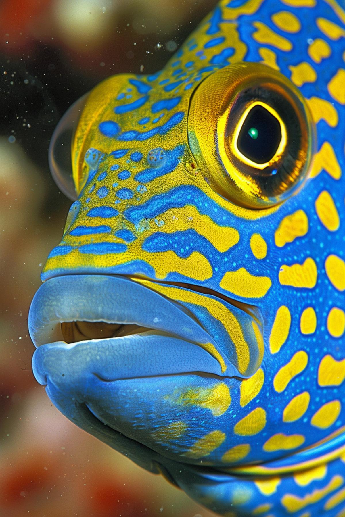 Luxurious paradise fish, very beautiful multi-colored fabulous ✨️✨️
