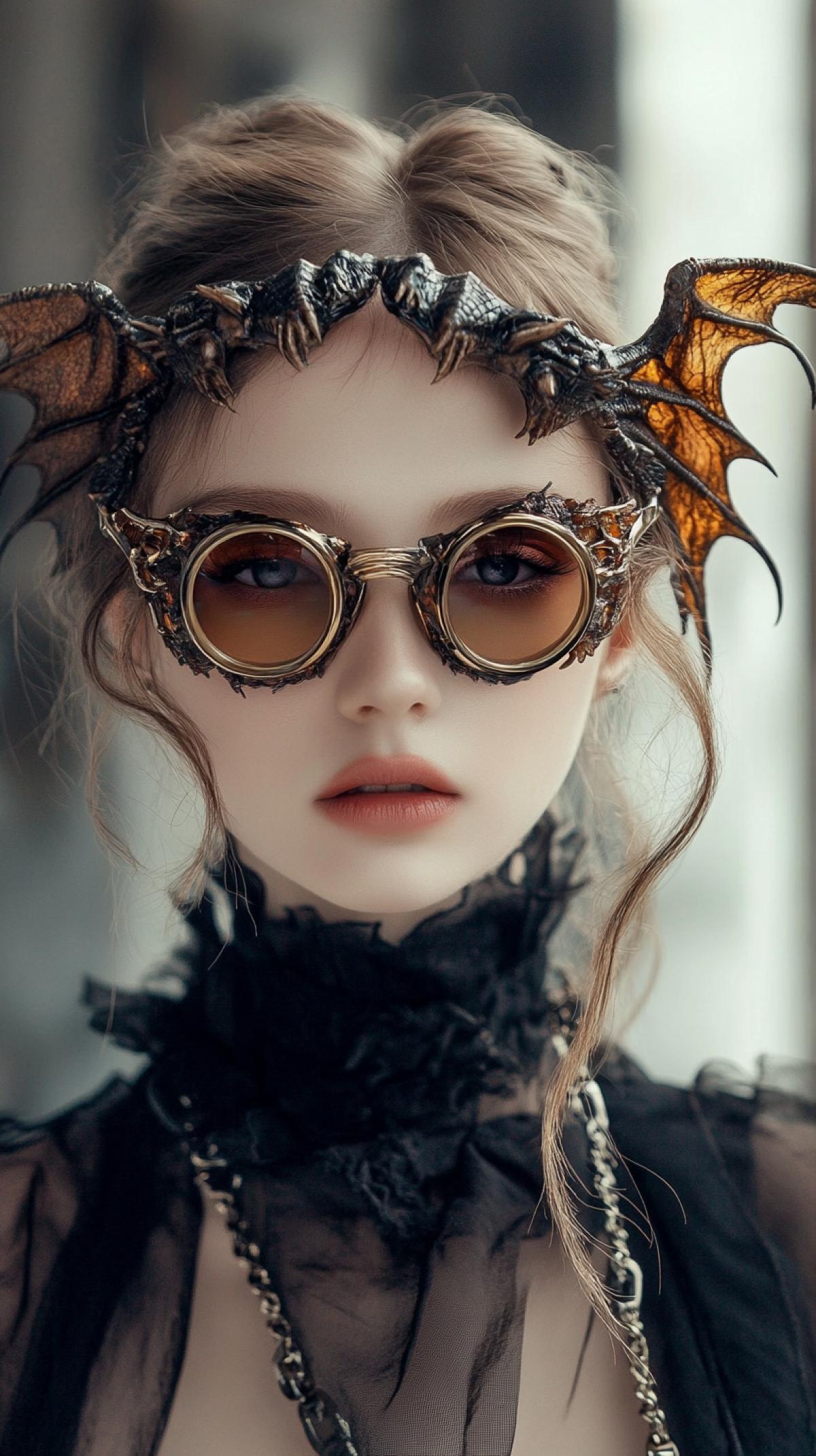 Dragon eye style glasses