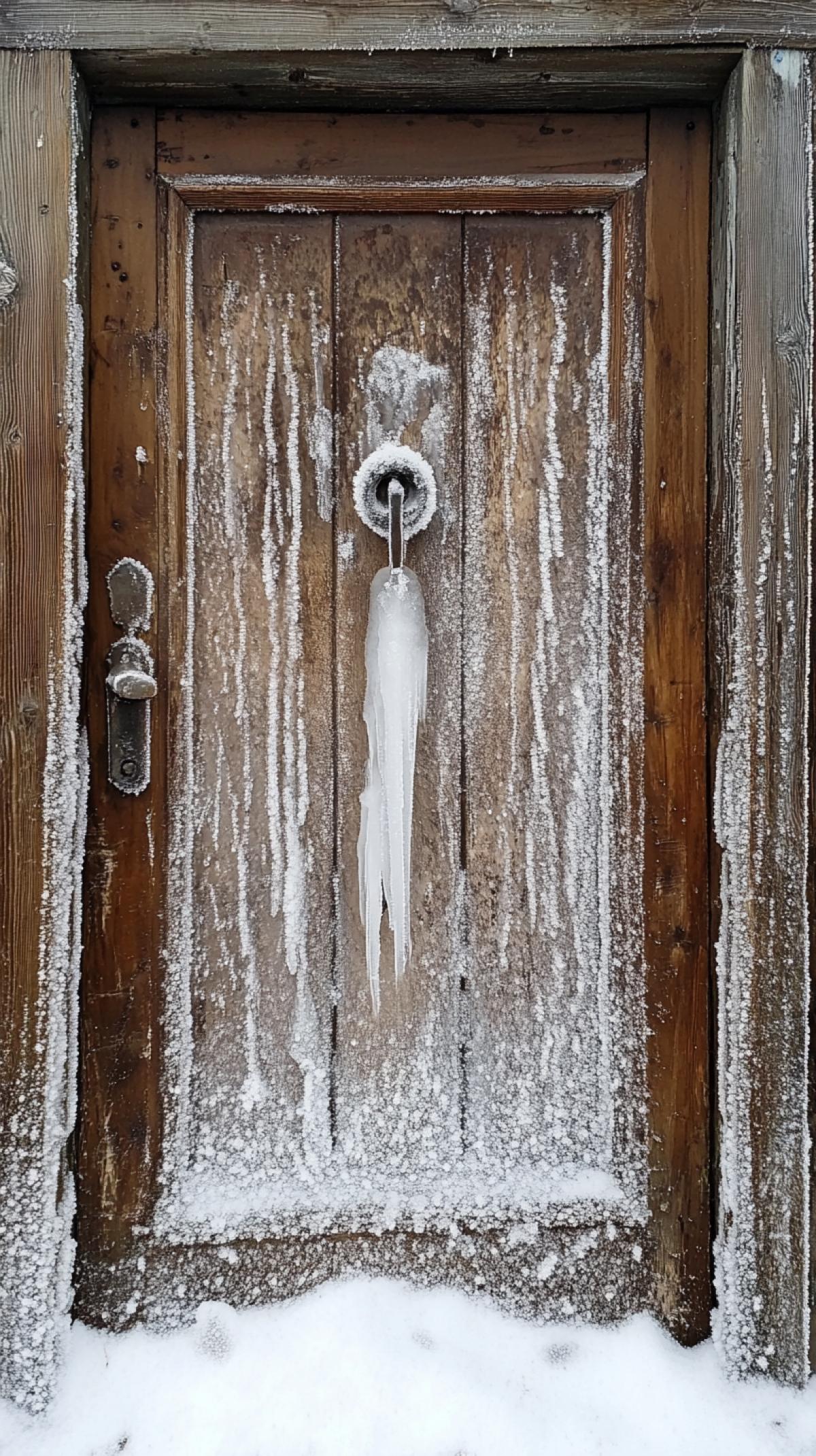 Frozen door