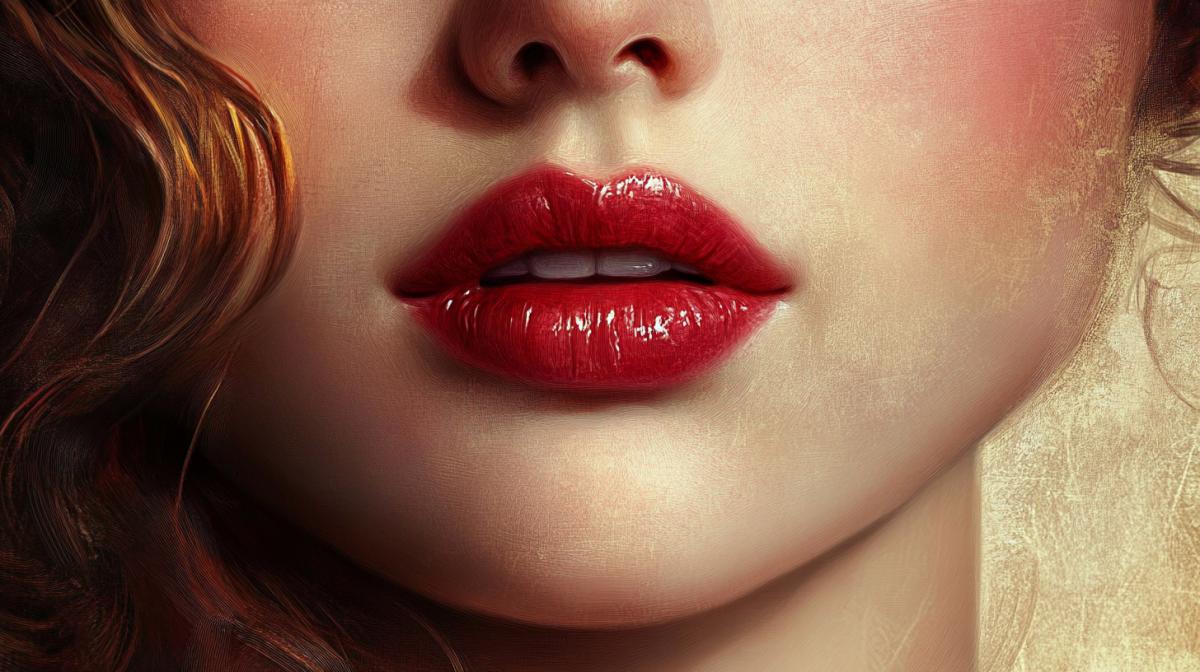 lovely lips of the lady