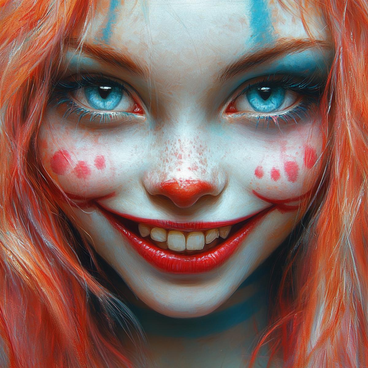 The Cheshire cat has already disappeared, and the smile still remained