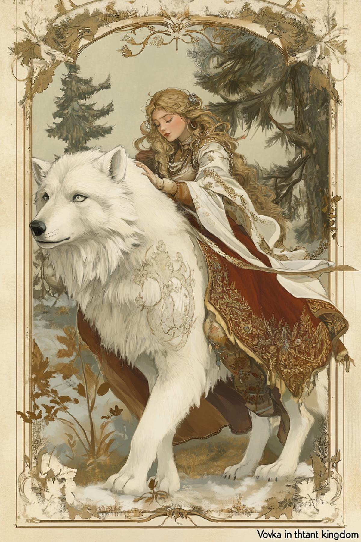 Illustration for the fairy tale\"Vovka in the distant kingdom\"
