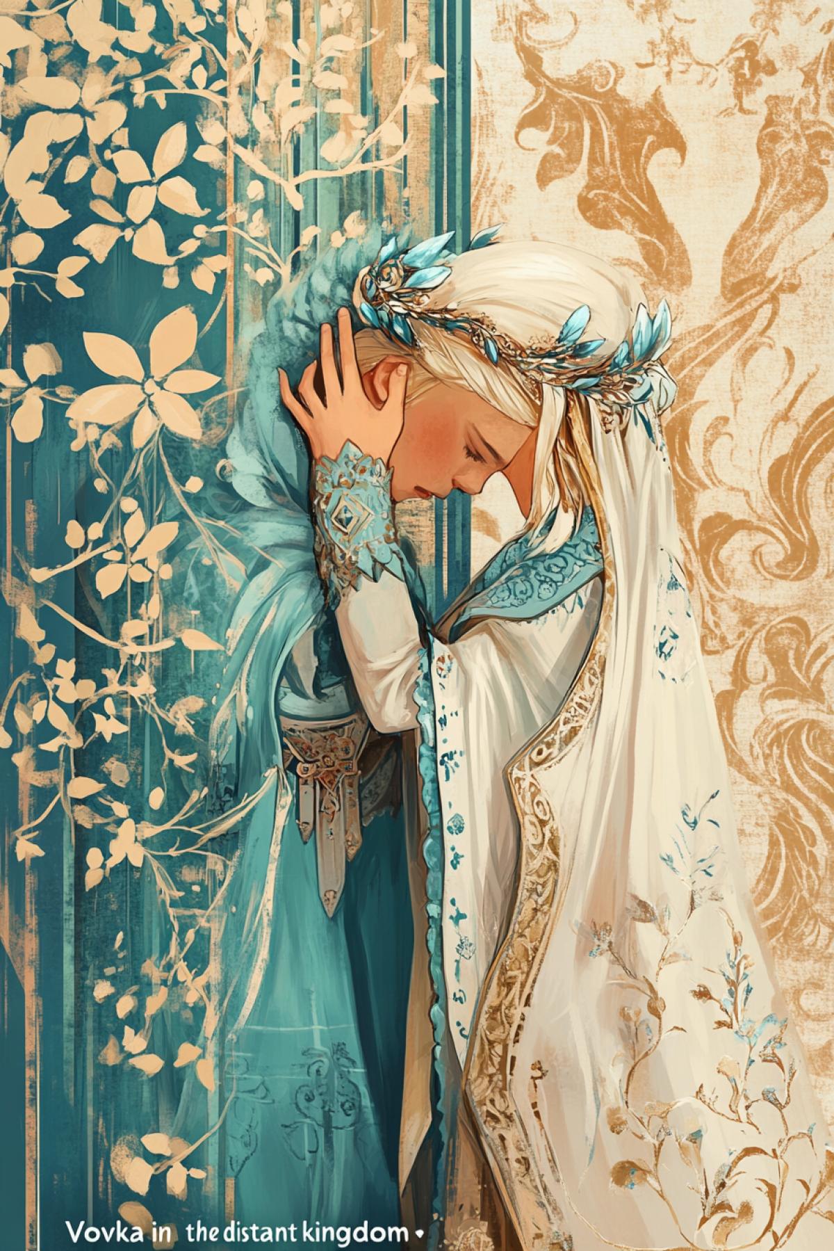 Illustration for the fairy tale\"Vovka in the distant kingdom\"