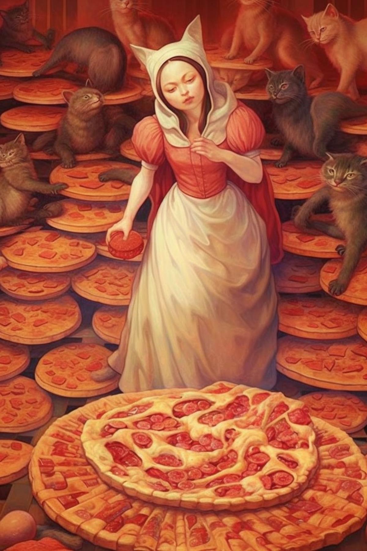 Hallucinations with cats and pies, dream LSD