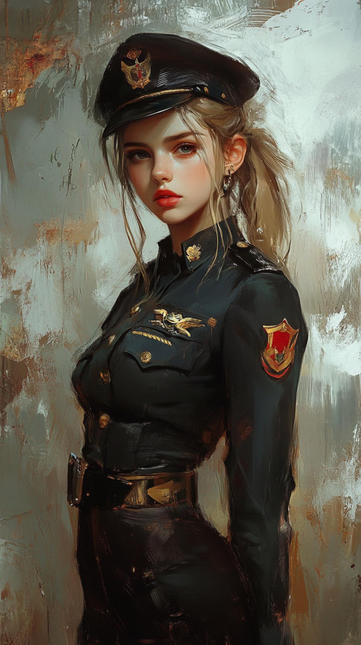 Girl in uniform