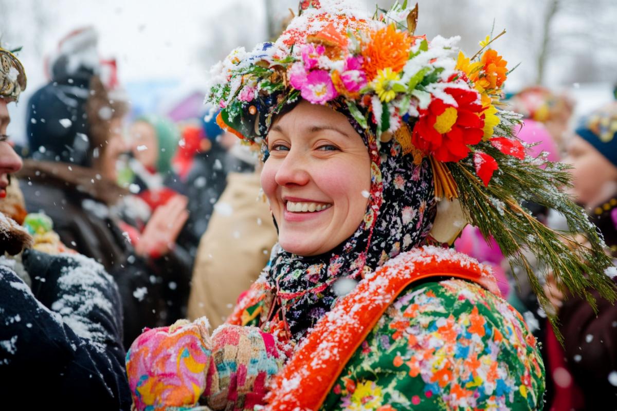 Russian holiday Shrovetide