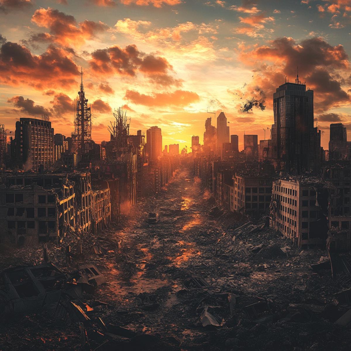 After the apocalypse, the end of the world after 120 years