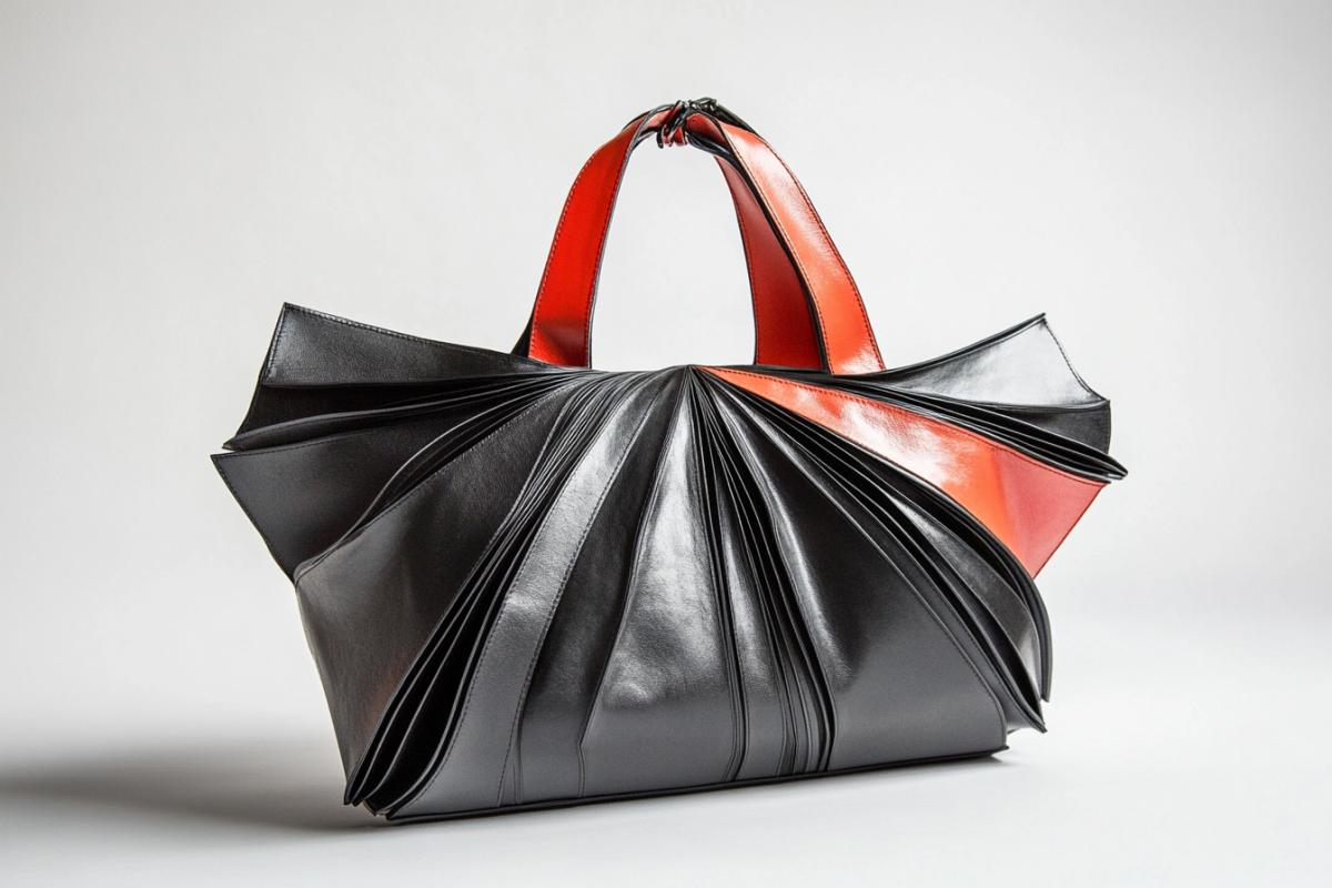 The design of the bag that will surprise with its originality. Let your bag be something that no one expected: perhaps it is made of unusual materials, has a bizarre shape, em ing the most daring ideas of design imagination.