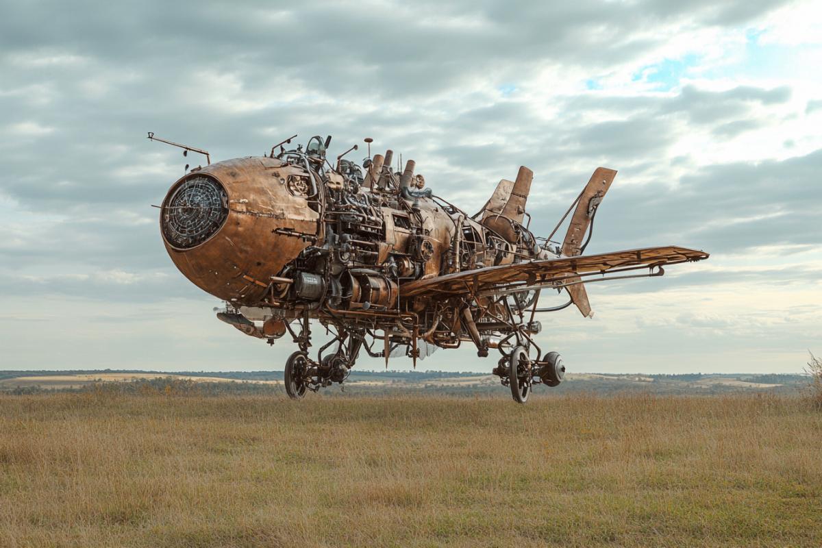 Aircraft unusual apparatus. Mythical