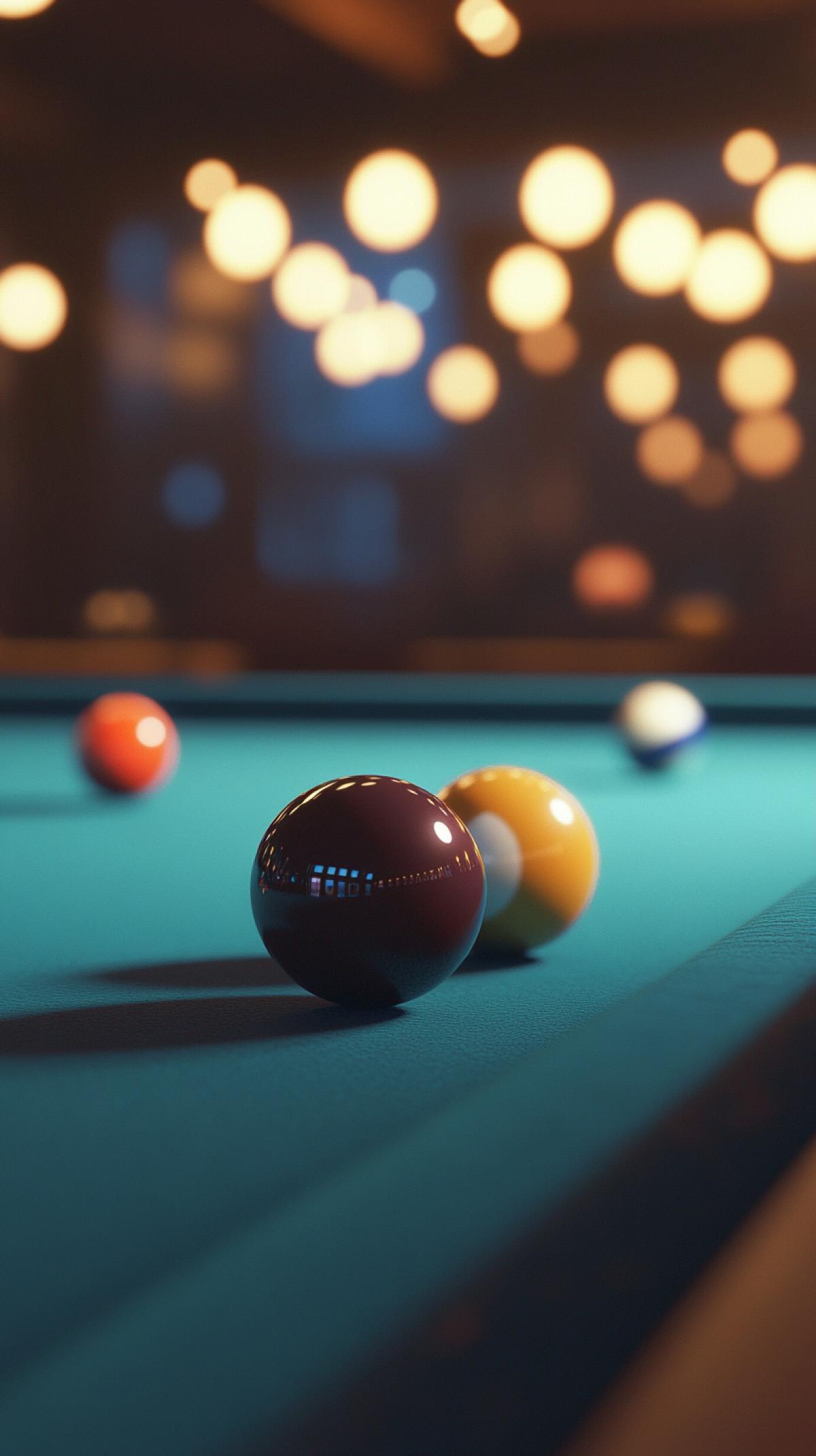 Imagine the atmosphere of the billiard room or the dynamics of the game at the table, where each ball and cue tell their story. In this competition, you need to create images inspired by the aesthetics of billiards.