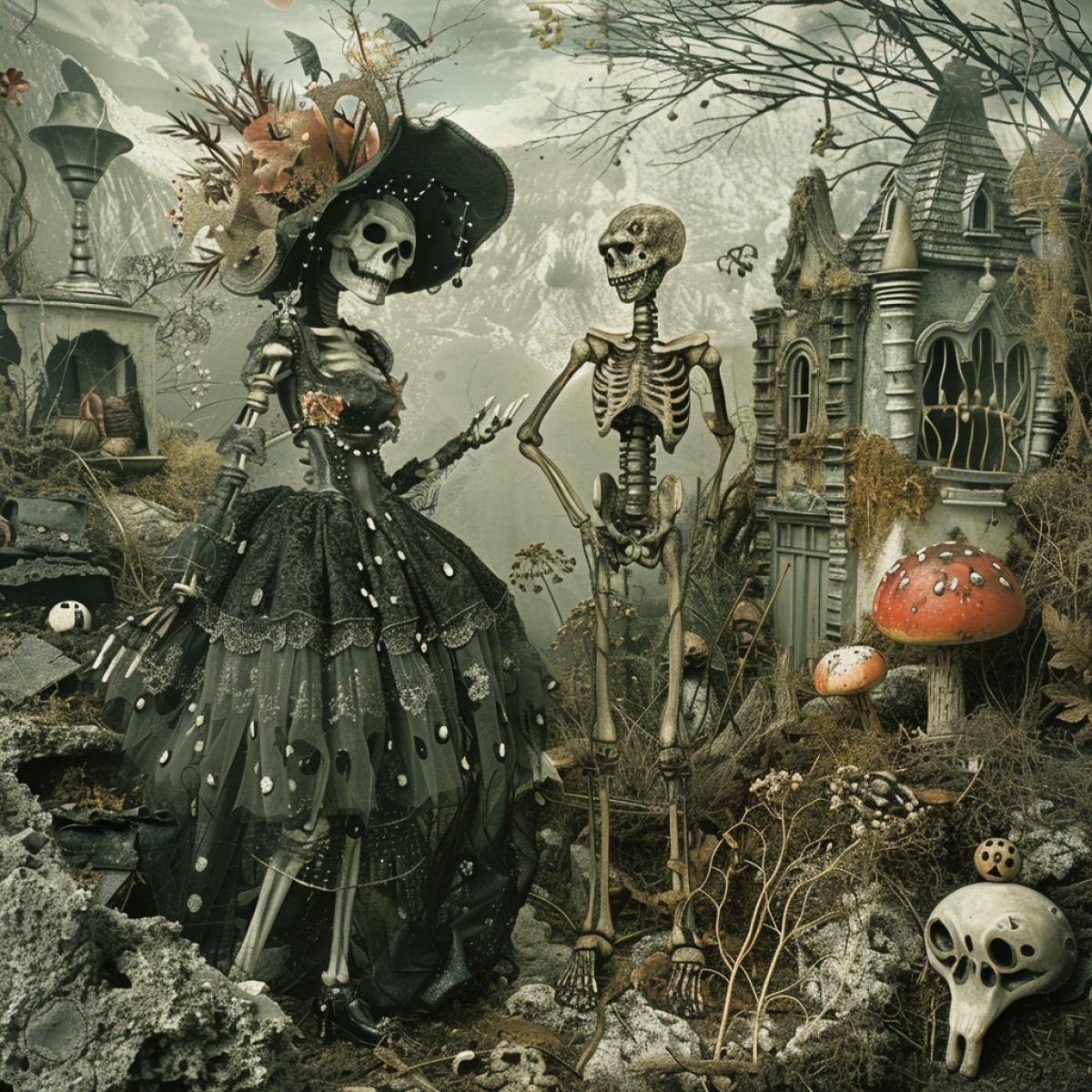 horror terribly terribly terrible fairy tales interesting unexpectedly skeleton walking zombies fantastic