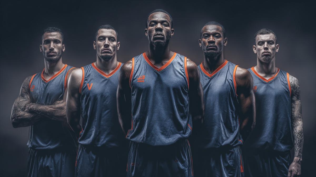 The national team of the Uvguru Kenai basketball players