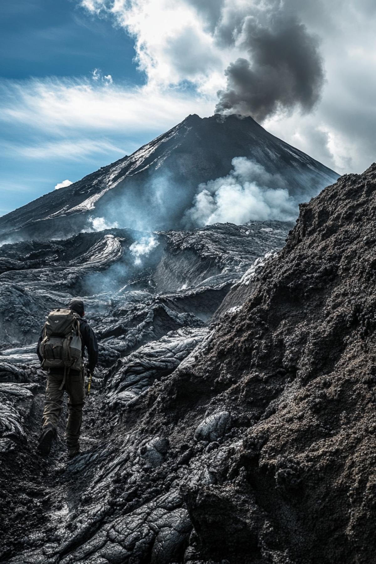 Expedition to the zerlo volcano