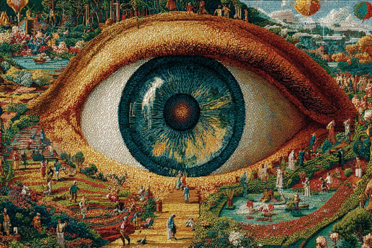 Magic eye of a worldview