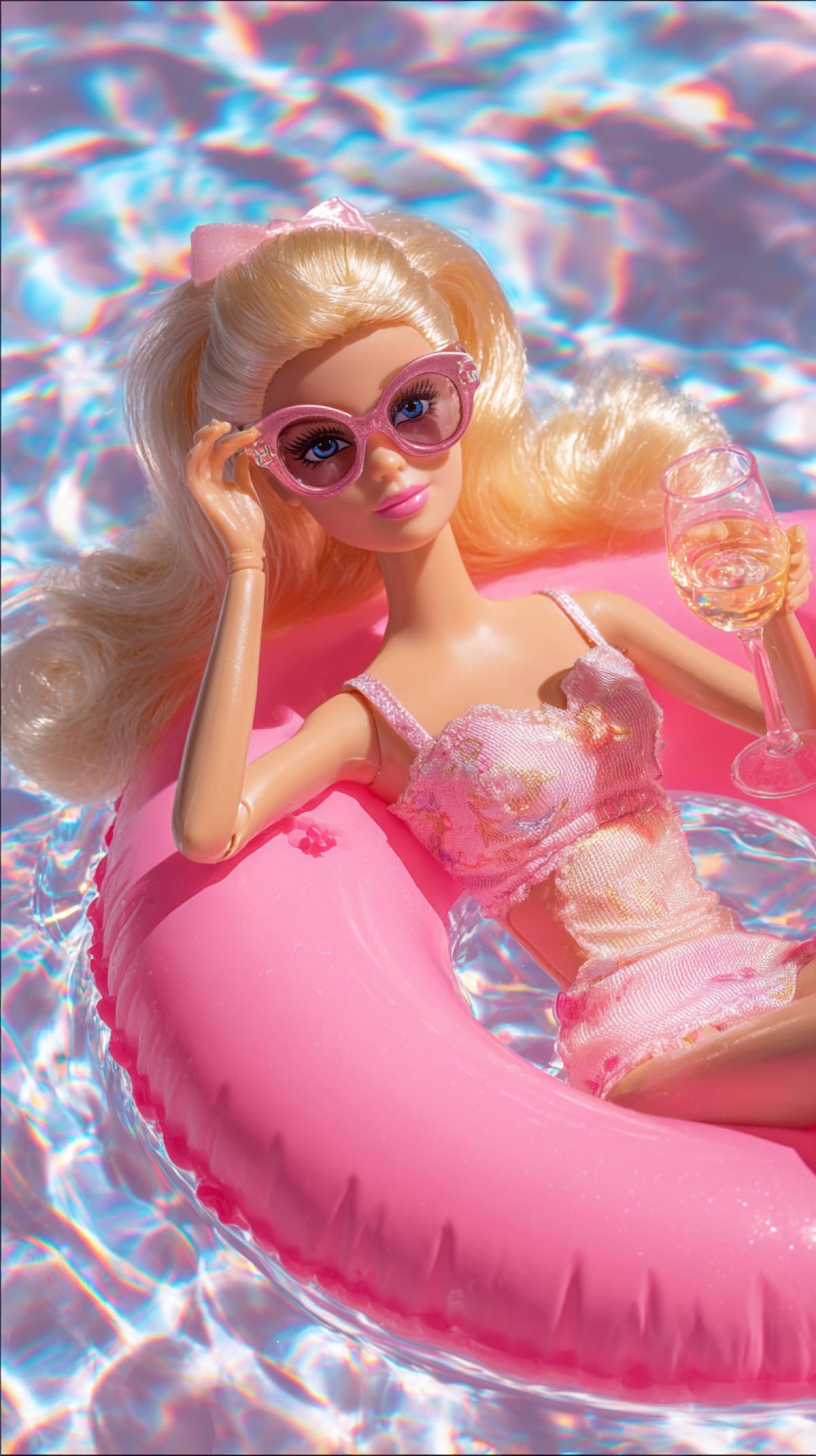 Barbie pool party