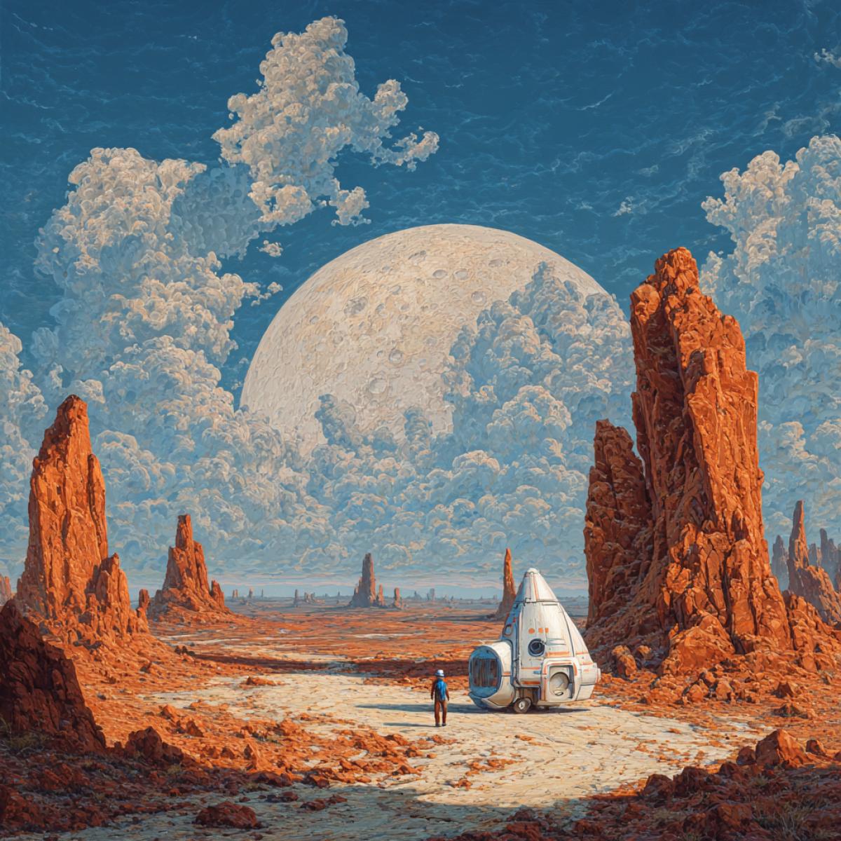 Alyosha lives on Mars