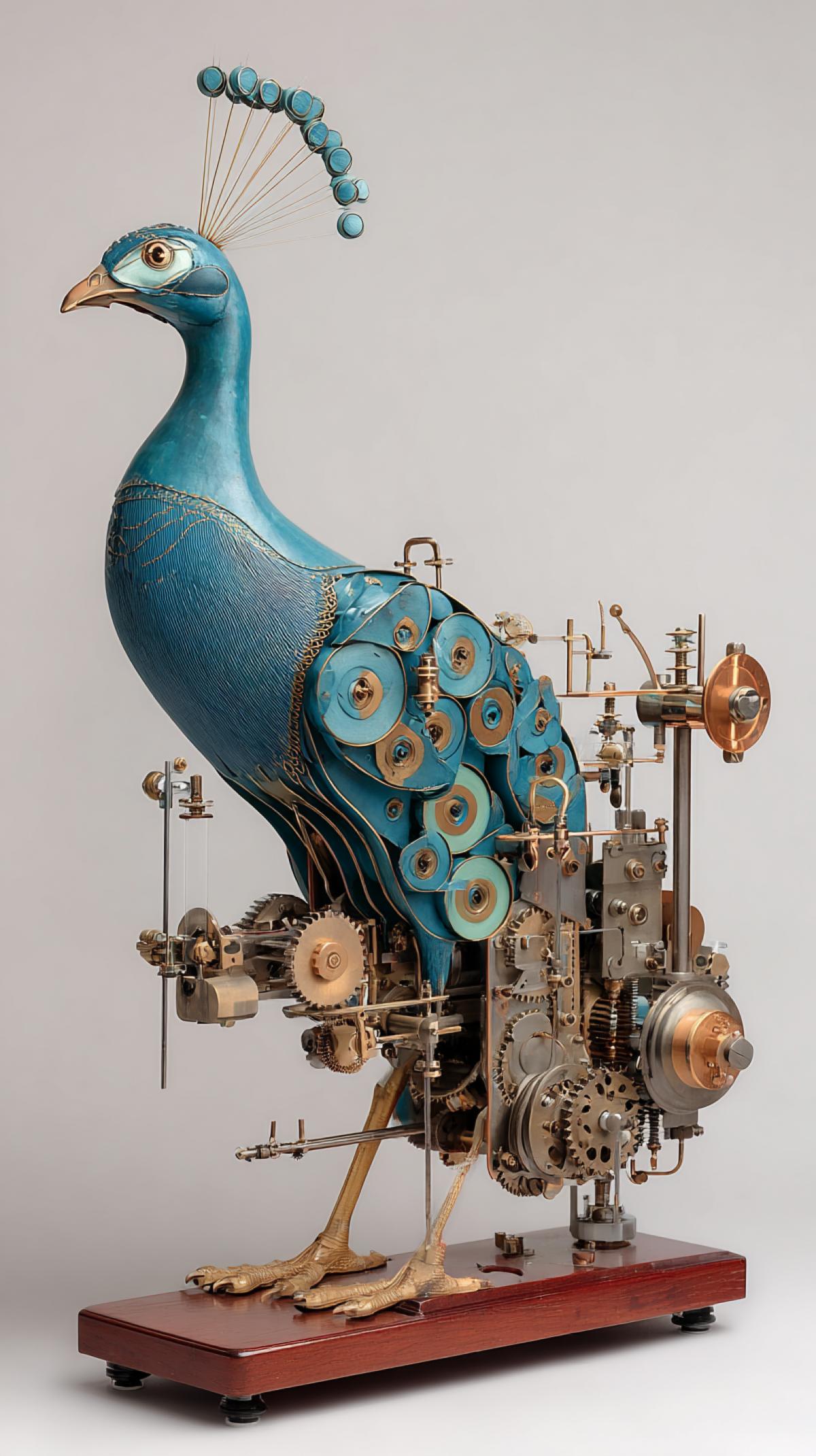 Peacock machine
