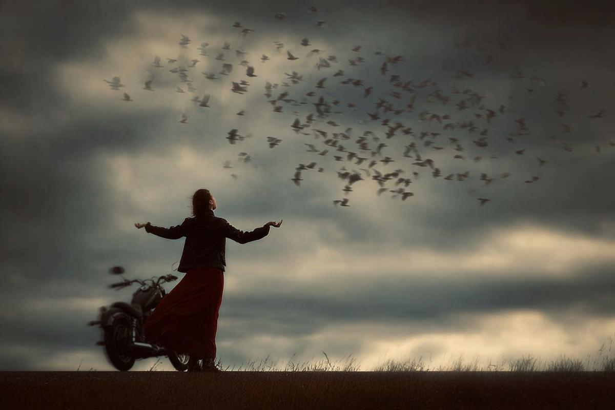 I am free like a bird in heaven,. I am free, I forgot what fear means.. Im free with a wild wind on an equal basis. I am free in reality, not in a dream!