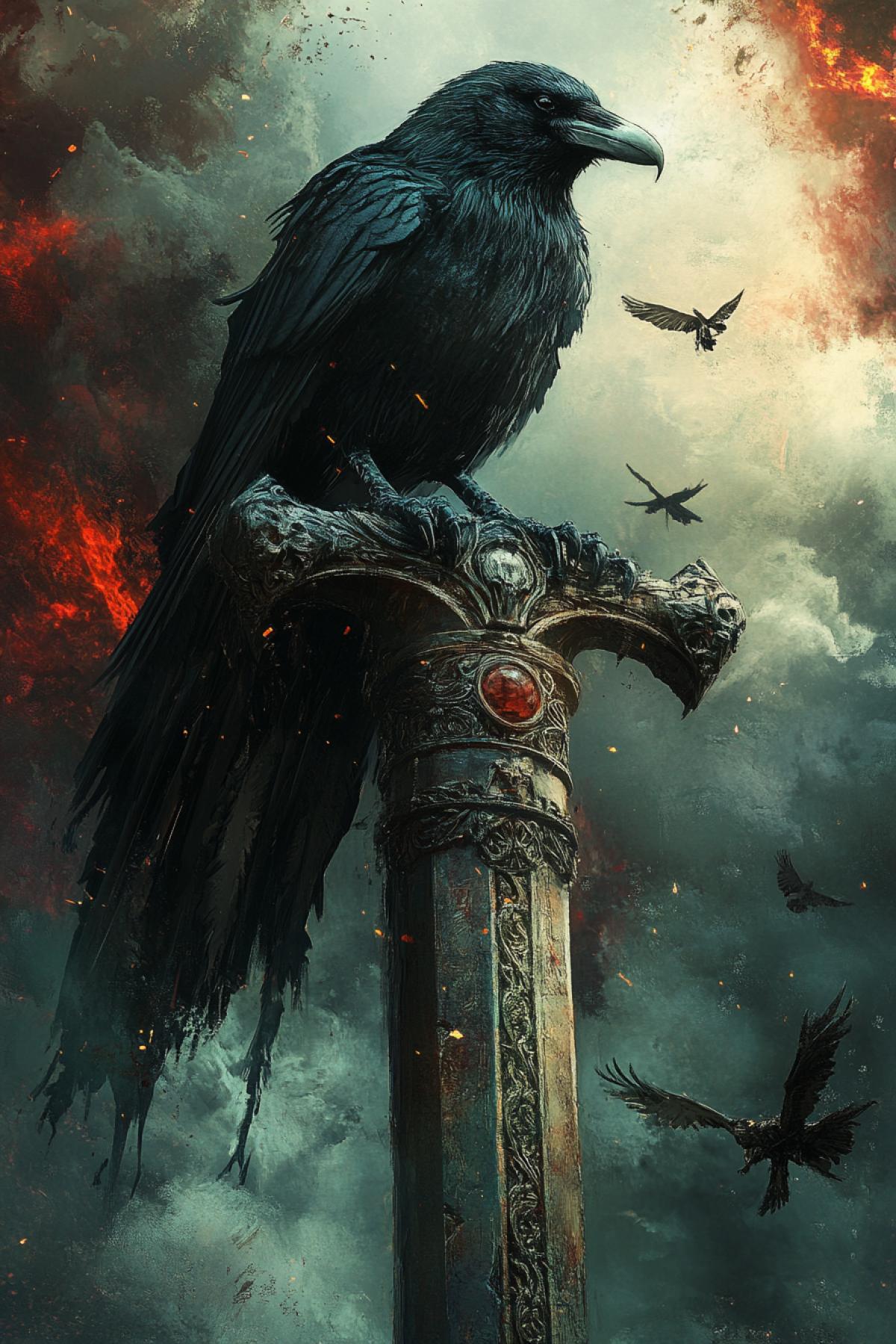 The image that personifies strength and influence from ancient thrones and scepter to modern attributes: corporate emblems, futuristic crows or abstract signs of energy. To generate a picture in which the main accent is made on an object or sign symbolizing power.