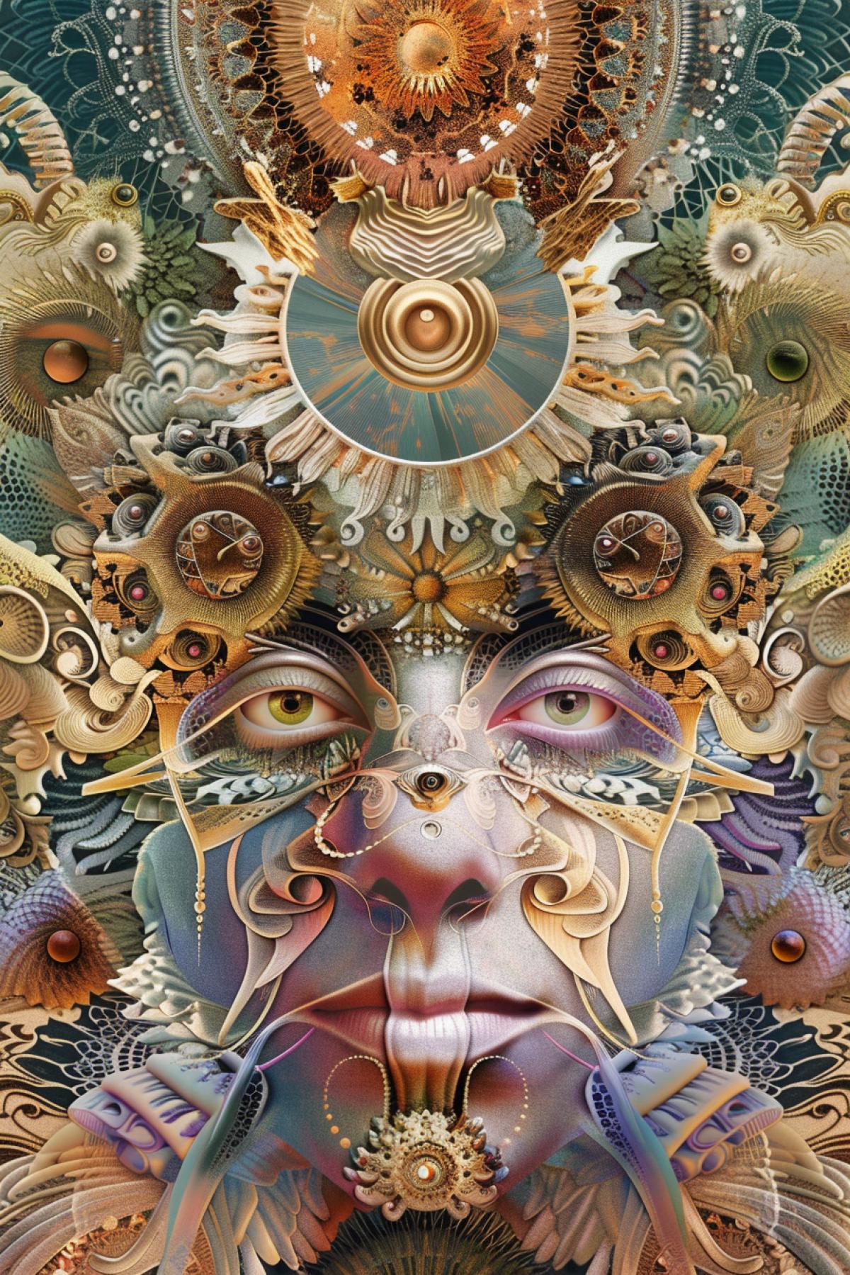 Symbol of omnipotence and delight