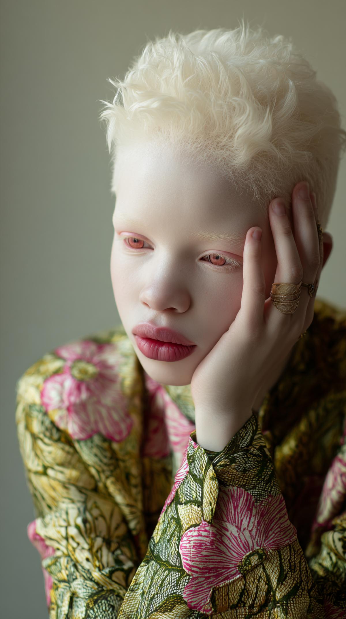 Beauty Albinos, be it a person or animal