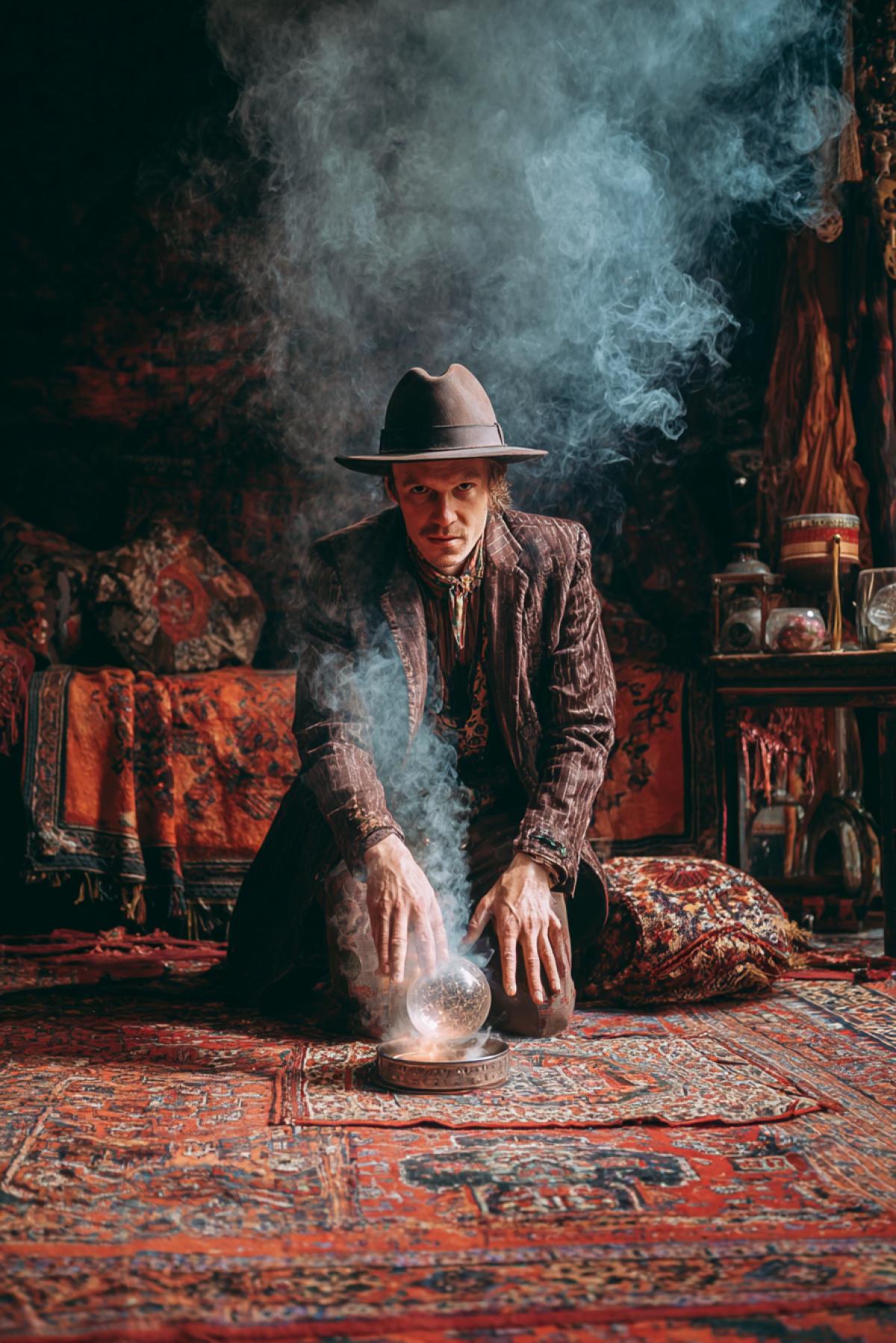 The magician is a shaman