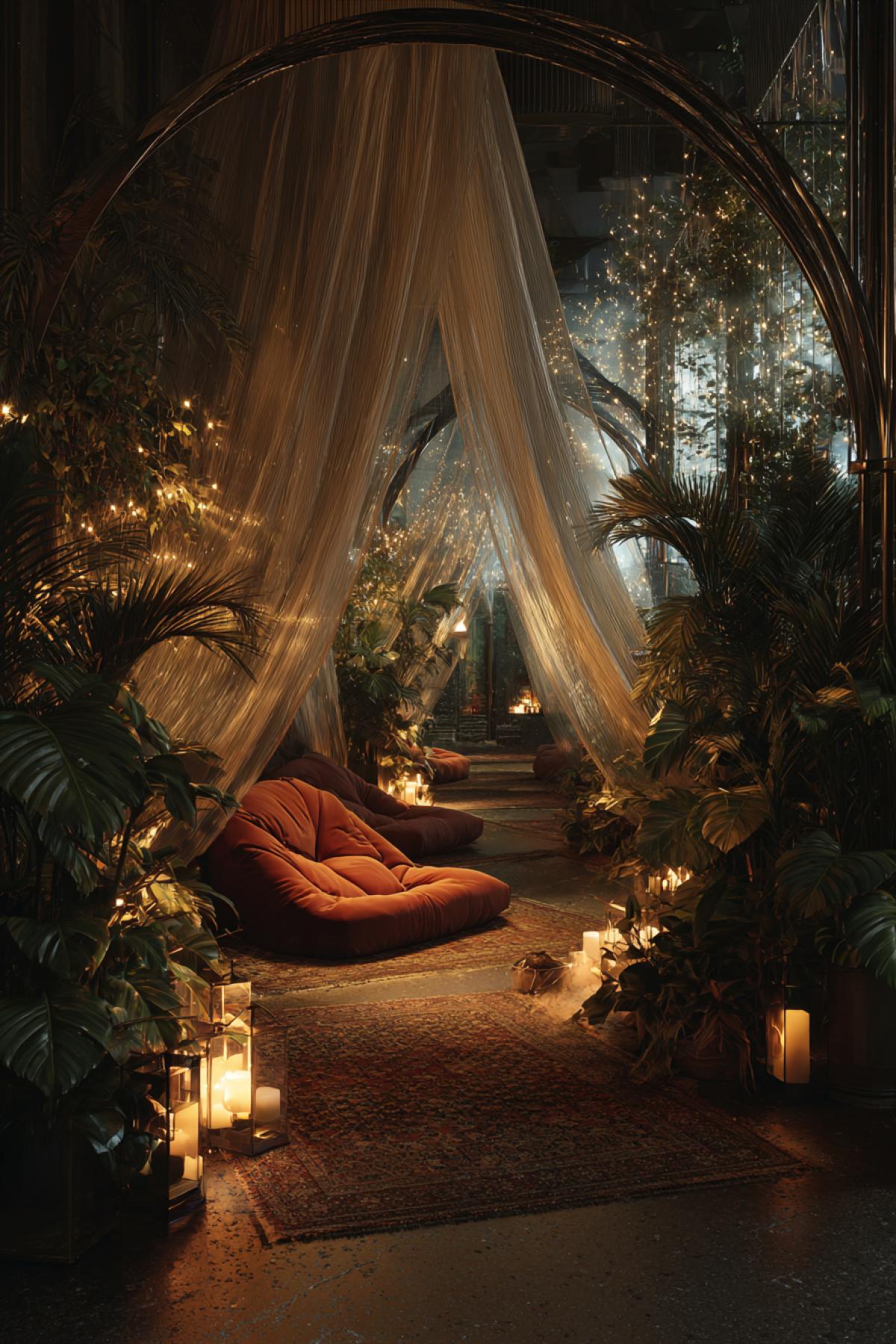 A premier personal shelter, where an introvert can relax and replenish his energy and restore an emotional mood. Everything around in the centers and bright CVCs