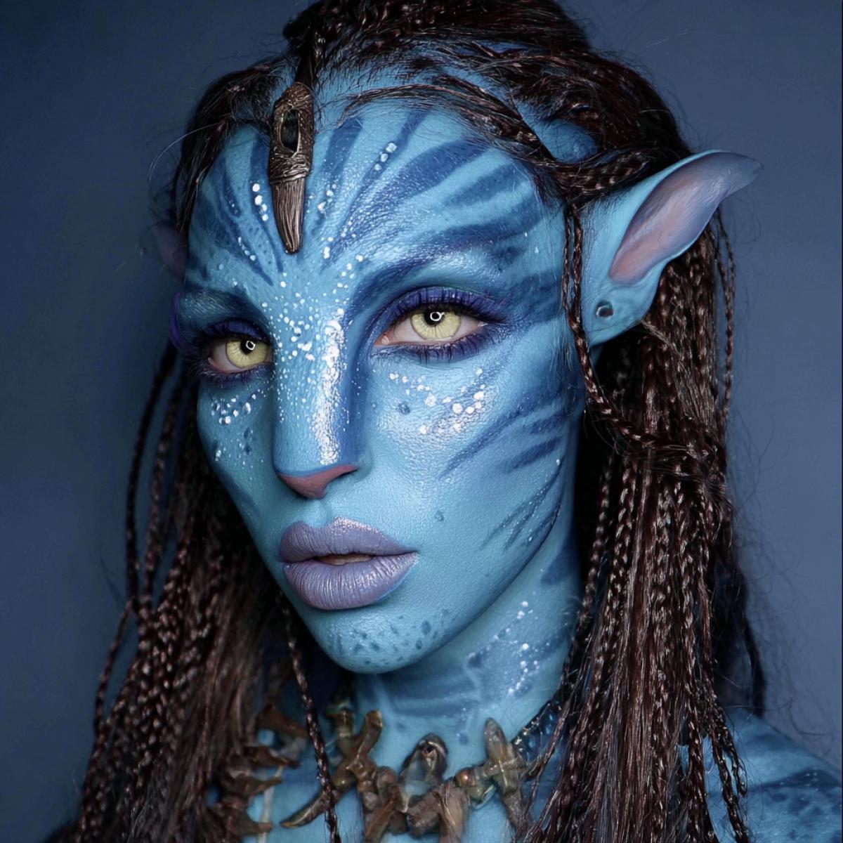 Neutiri Avatar style makeup