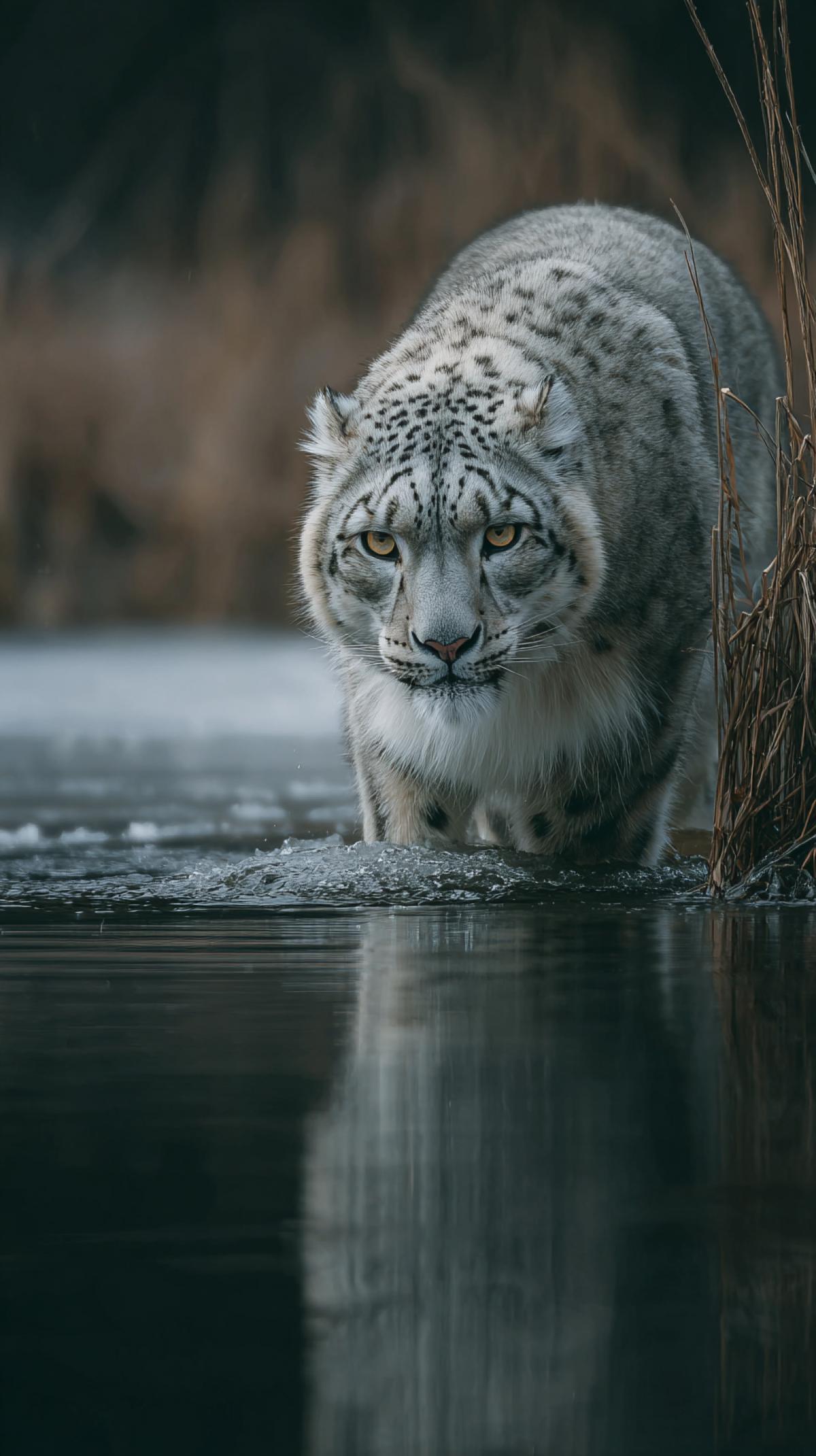 Imagine the moment when nature freezes in anticipation and all the attention is concentrated on a predator, ready for a throw.