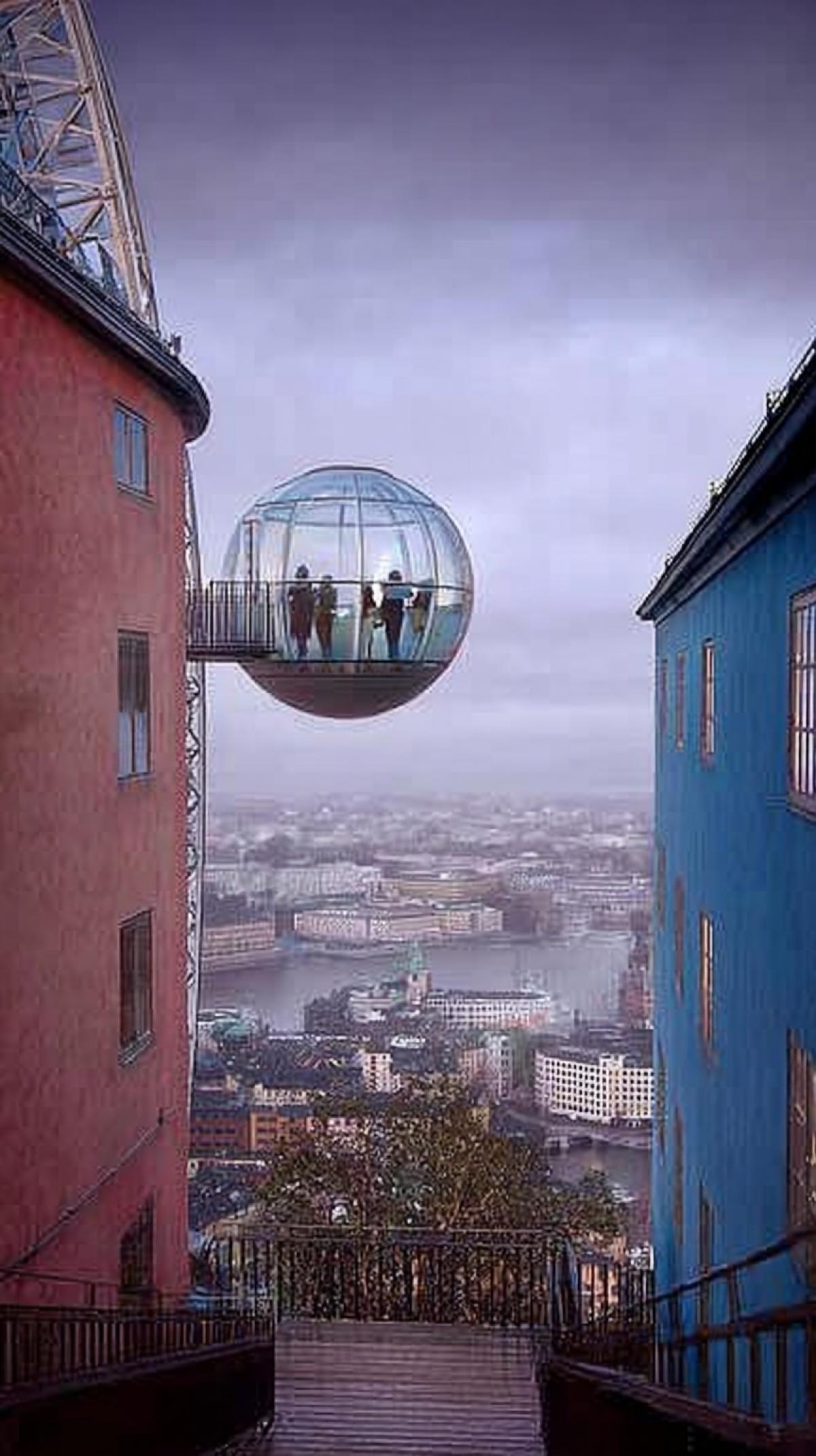Skyview in Stockholm, Sweden