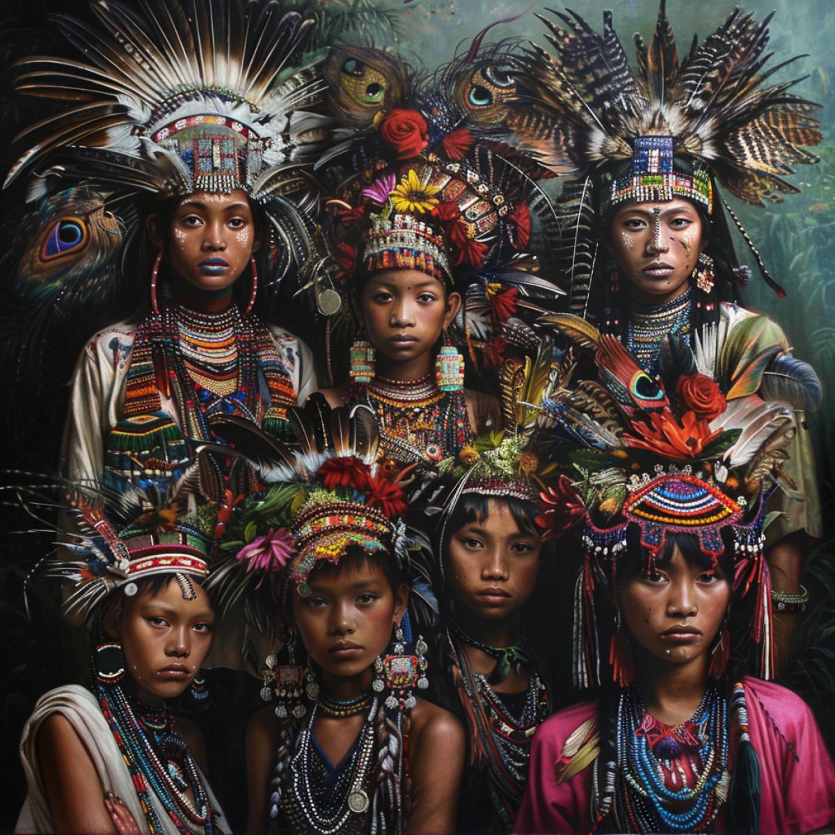 tribe of ethnic people
