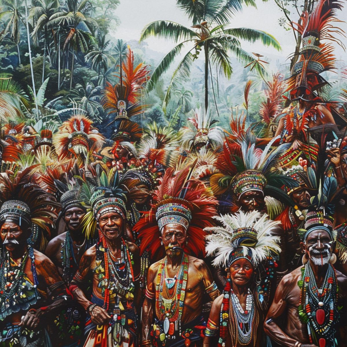 tribe of ethnic people