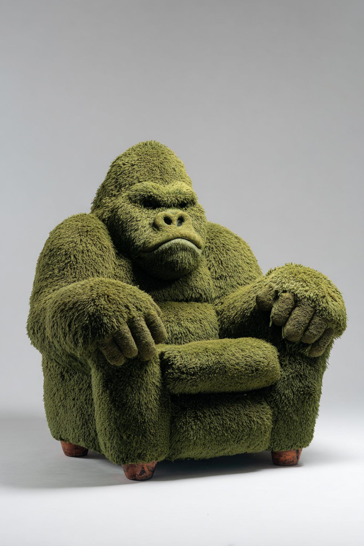 gorilla-shaped chair