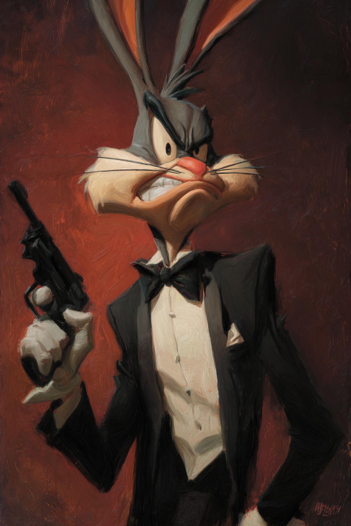 Looney tunes James bond