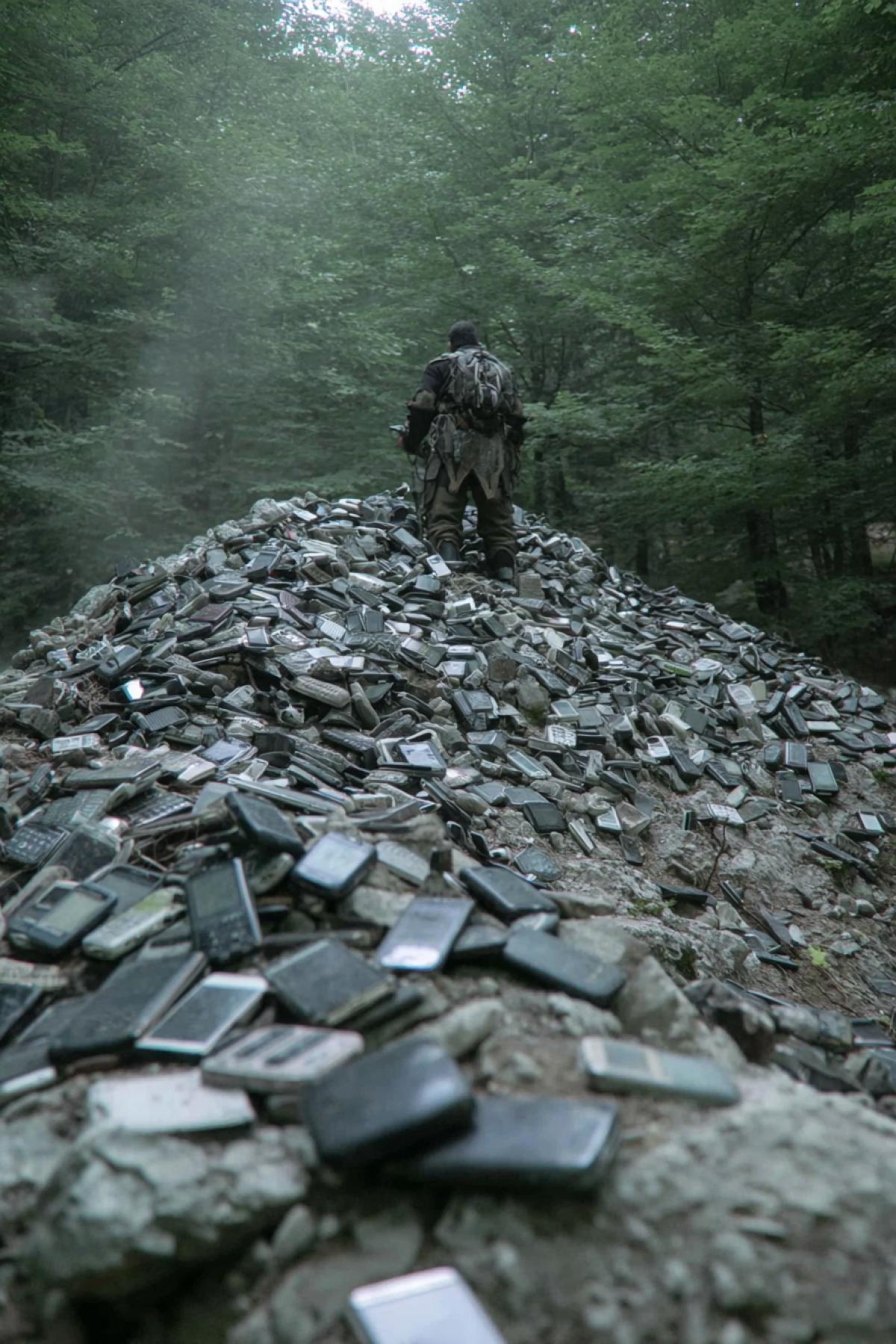Going on a hike, Tamerlan ordered each warrior to leave phones near the road. And the mound grew out of a large number of phones. And there was fire! And there was a victory! And they returned, and raised their phones. But the phones remained. And the last was Tamerlan. And he lifted the phones. And he spoke to them, remembering their names.
