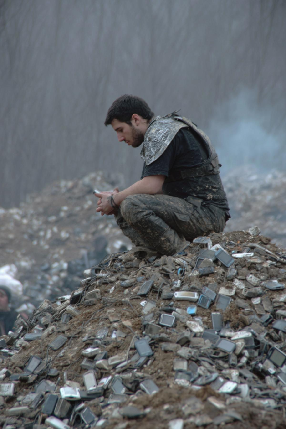 Going on a hike, Tamerlan ordered each warrior to leave phones near the road. And the mound grew out of a large number of phones. And there was fire! And there was a victory! And they returned, and raised their phones. But the phones remained. And the last was Tamerlan. And he lifted the phones. And he spoke to them, remembering their names.