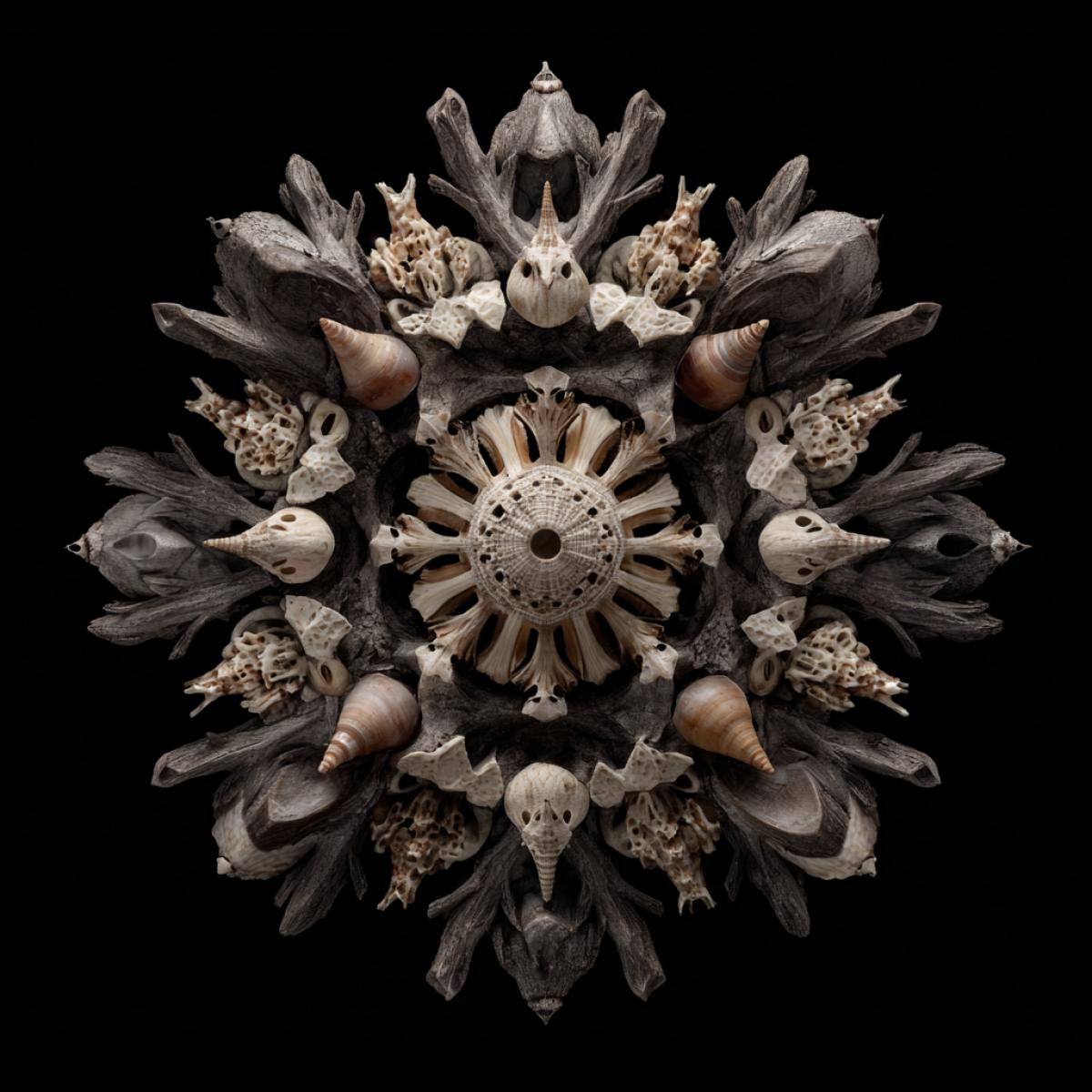 Symmetry in natural materials and mysterious