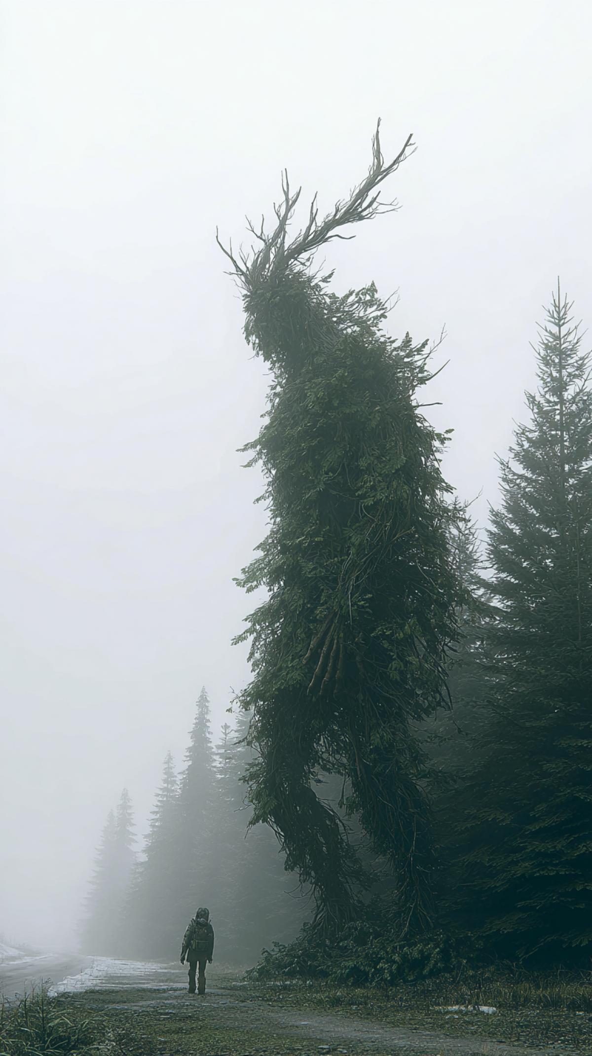 mysterious forest creature