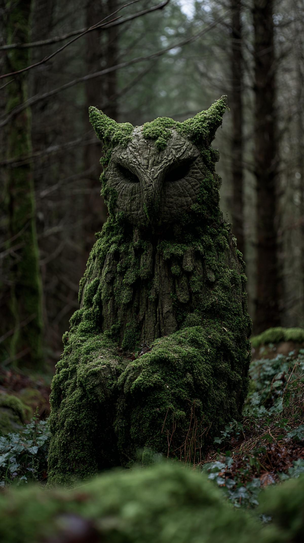 mysterious forest creature