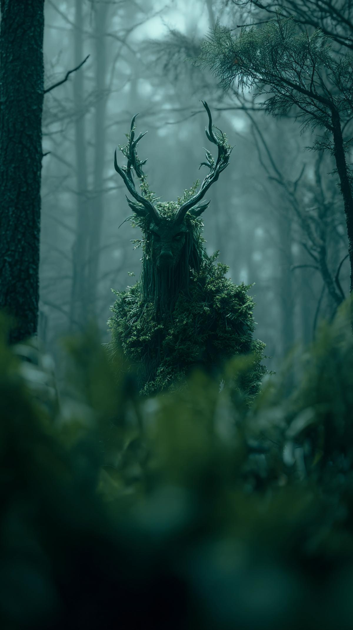mysterious forest creature