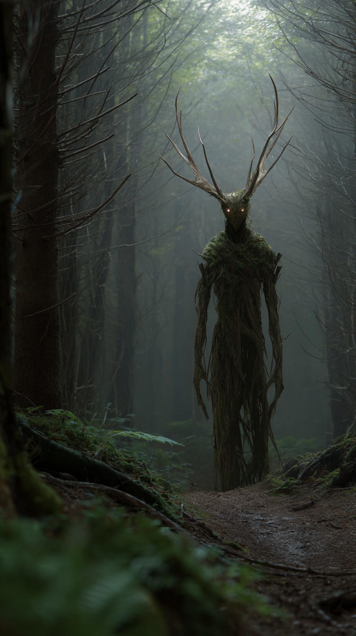 mysterious forest creature