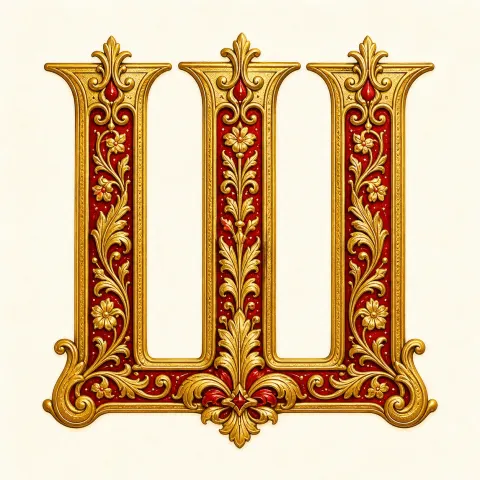 буквица Ш